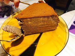 黑巧克力千层蛋糕-Awfully Chocolate(来福士广场店)