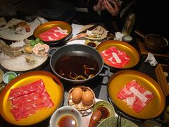 京都雪花牛肉寿喜锅-花潮料理艺食馆(成都万象城店)