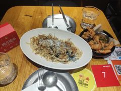 和风青芥末黑蟹籽杂菇扁意粉-森Some Fusion(荔湾店)