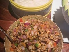 薄饼卷羊肉粒-楼兰新疆主题餐厅(悠方店)