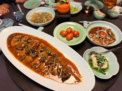 榛蘑家炖踏板鱼-止观小馆·辽河口渔家菜(王府井店)