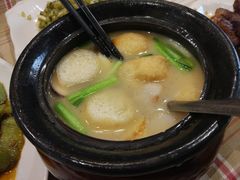 海鲜南山豆面煲-花麦地溪边小厨(天台国清寺入口店)