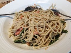三文鱼芦笋意面-必胜客(江桥万达店)