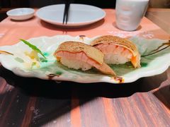 生烤三文鱼芝士握-山葵家·创意料理(宁波来福士店)