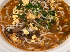 老寒菜鸡蛋鱼面-笑红饭庄