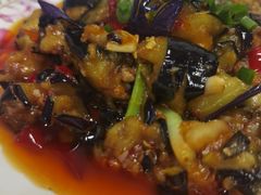 鱼香茄子-洪霞餐馆