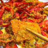 青岛首家蓝螯龙虾拌龙须面，巨好吃