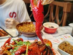 -在老街·淮安大排档·甜麻干煸龙虾·烧烤(河下古镇店)