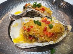 蒜蓉粉丝蒸生蚝-必点海鲜·海肠捞饭大王(滨江道店)