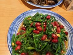 果仁菠菜-金谷园饺子馆(北邮总店)