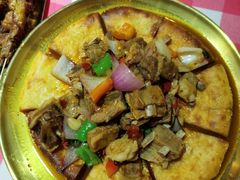 羔羊肉焖饼-西域阿里马新疆菜·清真(桂花路店)