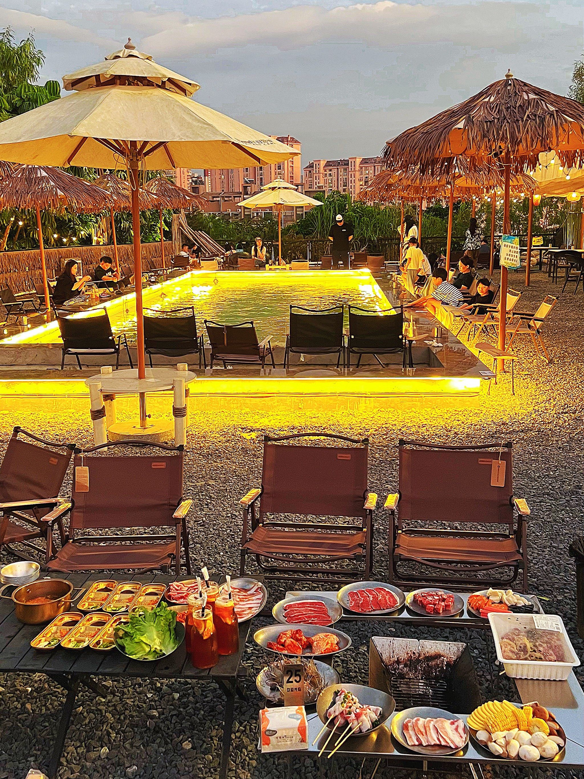 小清新露天烤肉,绝了