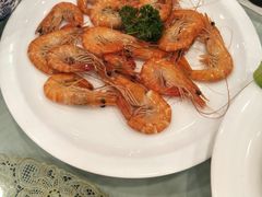 白灼基围虾-江南村酒家