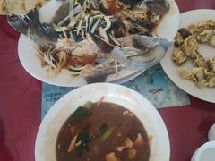 -北京龙庆四季香农家饭庄·灶台鱼·碳烤虹鳟鱼(龙庆峡店)