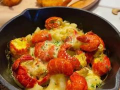 下午茶芝士拉丝焗小龙虾-必胜客(宁波天一水街店)