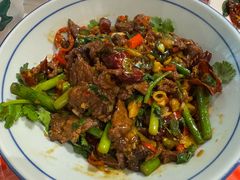 爆炒雪花吊龙肉-荆九爷爆炒桥头三嫩(夫子庙店)