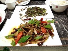 干煸豆角-川人百味(金安中央大街店)