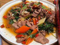 鲜薄荷炒牛肉-云之南(八里庄店)