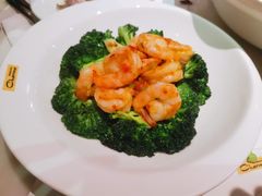 虾仁西兰花-港丽餐厅