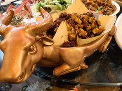 杏鲍菇牛肉粒-盛德利食府 天津菜(河西店)