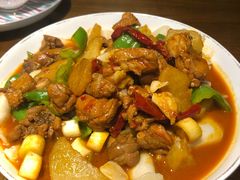 新疆大盘鸡-天山醉美·新疆餐厅(富华里店)