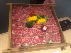 霜降牛肉蒸笼-蟹的岡田屋(正大广场店)