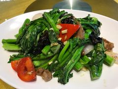 菜心炒面肉-大笑饭堂(甲子桥店)