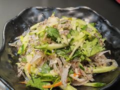 凉拌鱼皮-牛味道炭火烤肉(湖前总店)