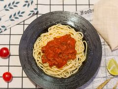 番茄肉酱意面-小艳遇(新华联购物中心店)