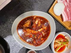 -草家酱蟹炭火烤肉店(珲春南路一店)