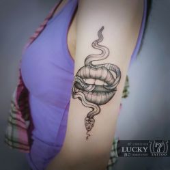 -幸运7纹身刺青Lucky7tattoo