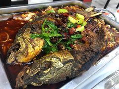 烤鱼-中央民族大学-食堂