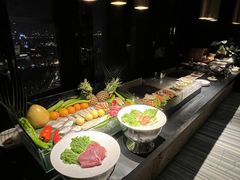 -唐拉雅秀酒店-西锦汇空中BBQ·思创餐厅