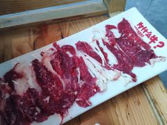 现切吊龙肉-为什么牛潮汕牛肉火锅(中信广场店)