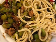 茄子肉丁小公鸡双拼拌面-文三里屯面馆(三里屯店)