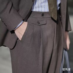 点击看大图 -怒马会 全麻衬西装高级定制