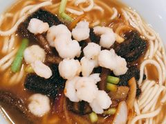 虾爆鳝面-奎元馆.百年奎元.非遗传承(西湖边的解放路店)