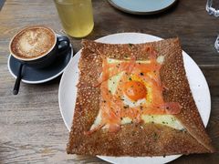 巴黎火腿鸡蛋芝士蘑菇可丽饼-RAC BAR(安福路店)