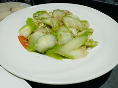 夜开花炒虾皮-佬太公海鸭·海鲜大排档(上海总店)