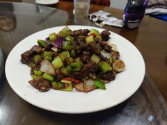 生炒黑椒牛肉粒-日昌餐馆(亦庄店)