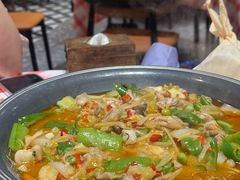 香辣仔姜牛蛙-江味龙虾馆·裸蓝龙虾(南山店)