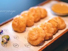 香煎月亮虾饼-丽晶轩中餐厅(重庆丽晶酒店)