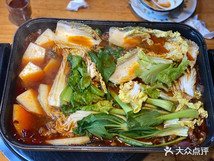 小小河边鱼(天润城店)蔬菜拼盘图片