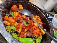 石锅杭椒牛蛙-桂满陇-十里风荷(合生汇店)