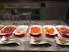 自助取餐区-金海湾自助餐厅(金陵饭店)