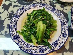 清炒油麦菜-何哥鲜鱼餐厅(龙湖花园店)