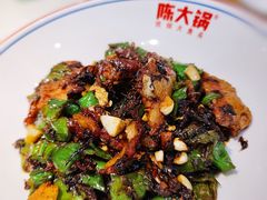擂辣椒扣肉-陈大锅·岳阳鱼馆·地道岳阳菜(美食街店)