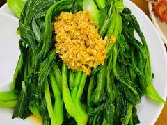 蒜蓉蒸菜心-强记龙虾钳(定安里店)