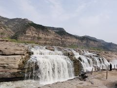 90版50元背景-陕西黄河壶口瀑布旅游区