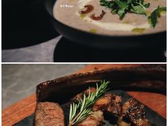奶油蘑菇汤-焱牛Flaming cow